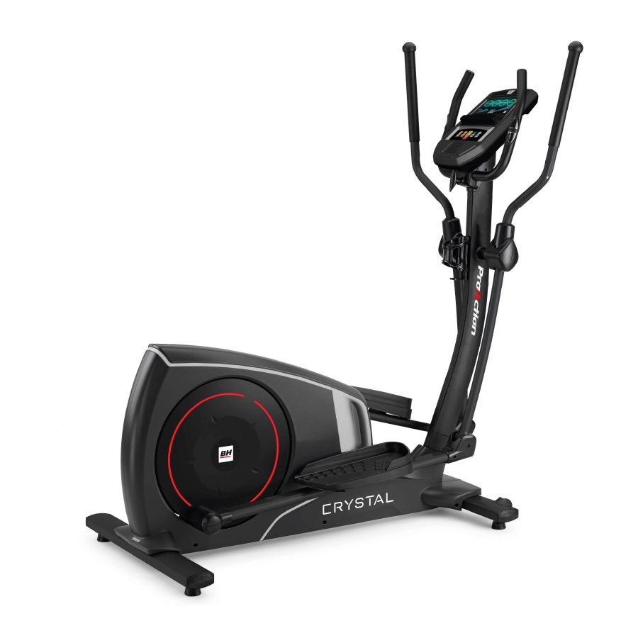 Vélo elliptique Bh fitness Crystal TFT noir